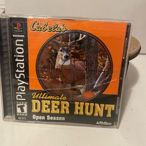 PlayStation 1 Cabelas ultimate Deer Hunt open season game